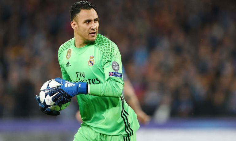 El portero del Real Madrid Keylor Navas.