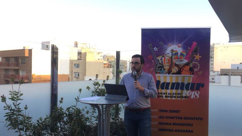 Carlos Sánchez, concejal de Cultura.