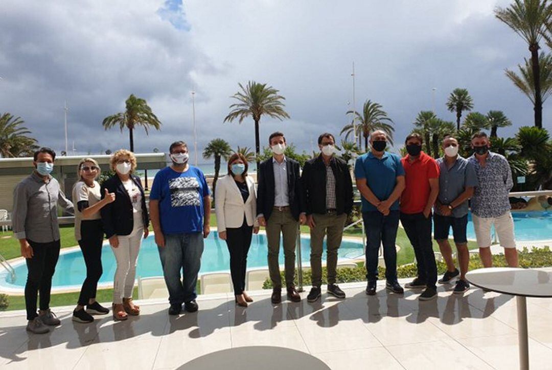 Visita de Isabel Bonig a Gandia