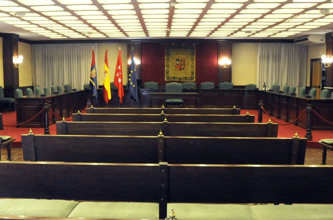 Salón de plenos del Ayuntamiento de Móstoles