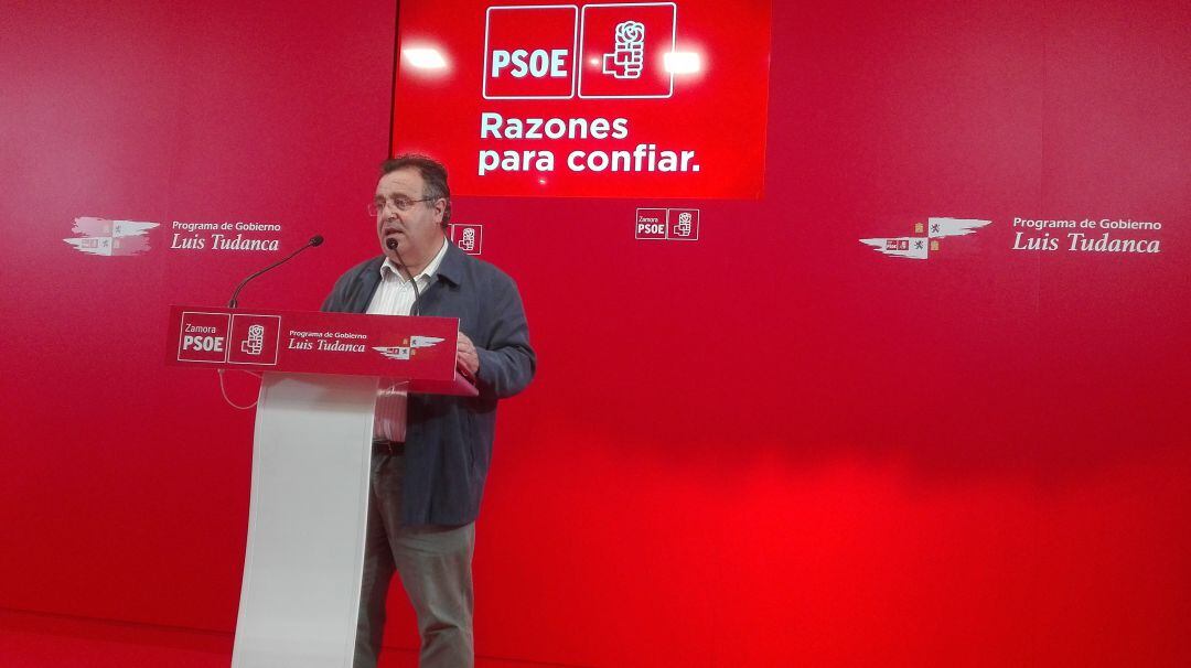 El procurador del PSOE, José Igancio Martín Benito 