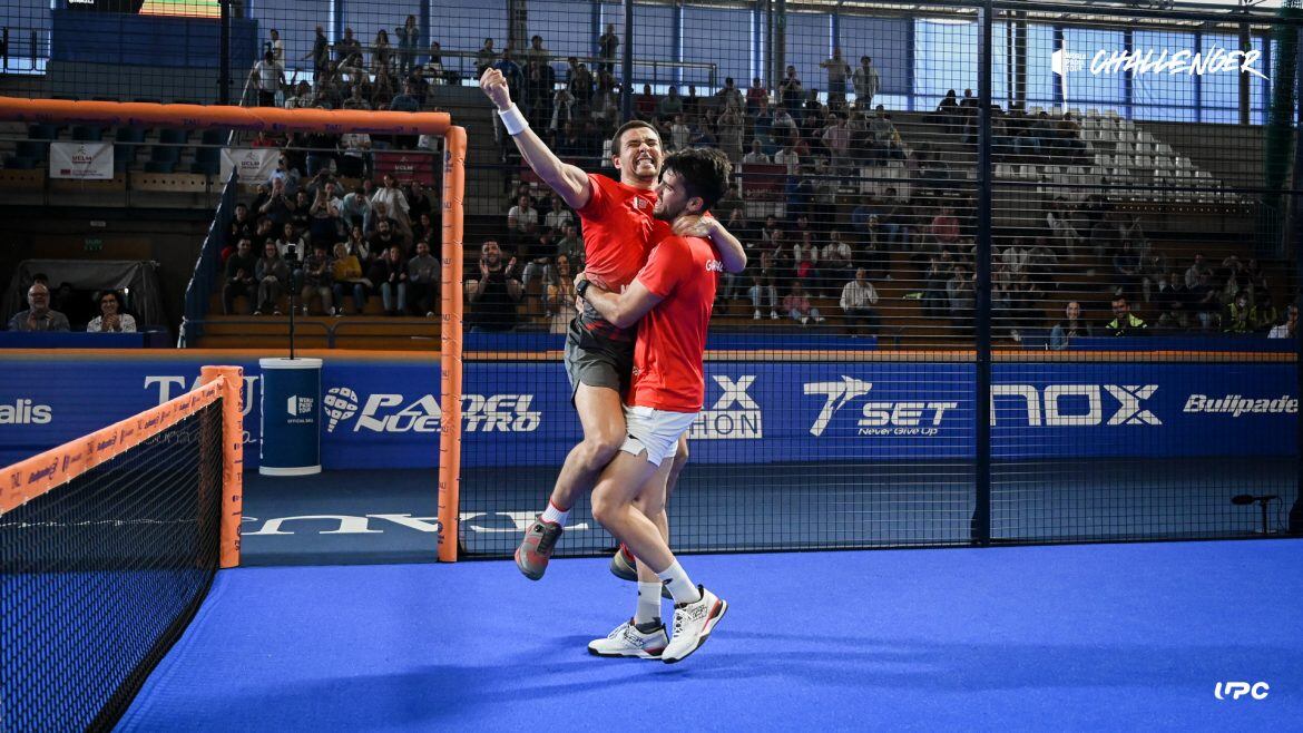 Campagnolo y Javier Garrido celebran su victoria en Albacete