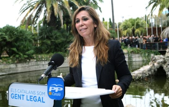 La presidenta del Partido Popular de Cataluña, Alicia Sánchez-Camacho