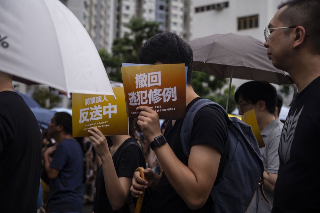 Protestas en Hong Kong contra la ley de extradición China