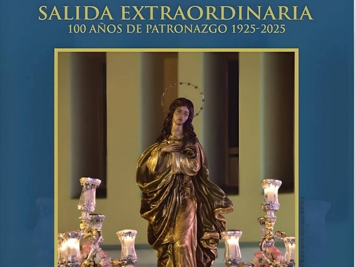 Este viernes, Salida Extraordinaria de la Inmaculada Concepción en La Línea