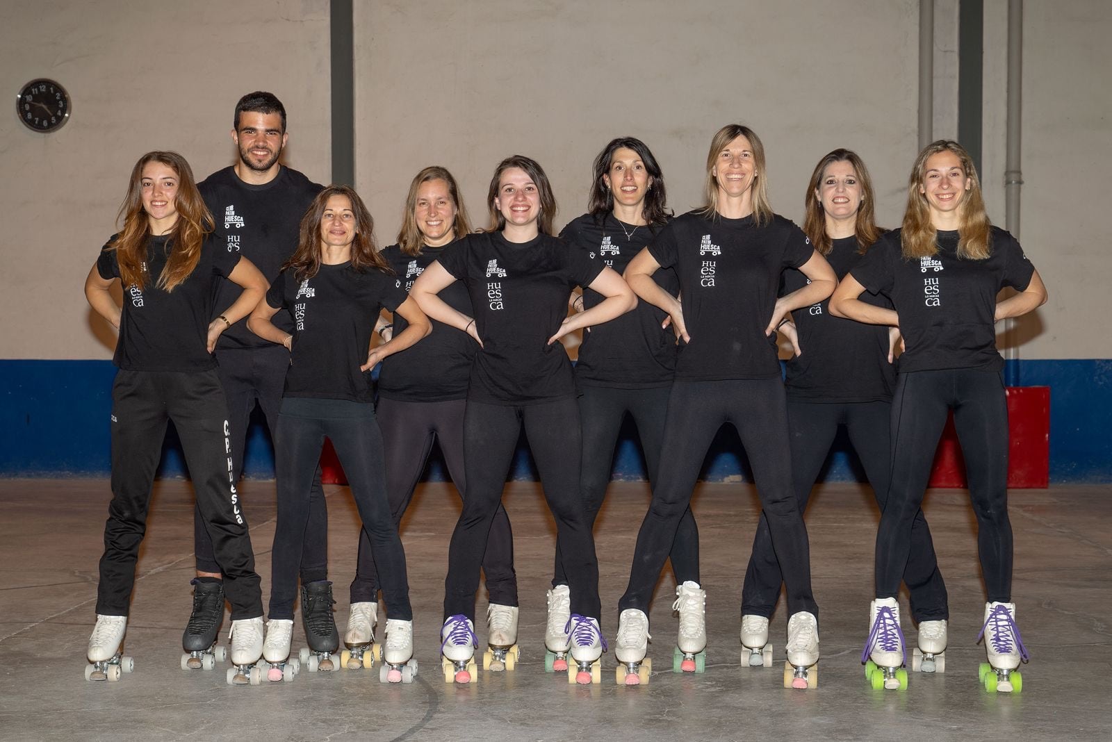 El Club Patín Huesca celebra su tradicional exhibición