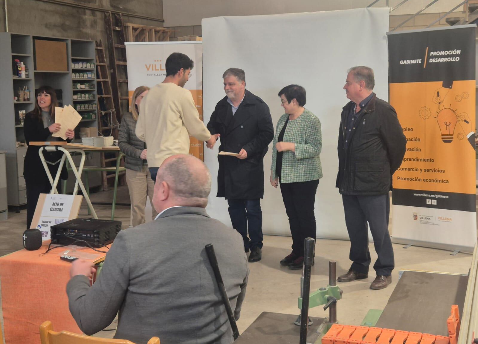 Clausura talleres de empleo