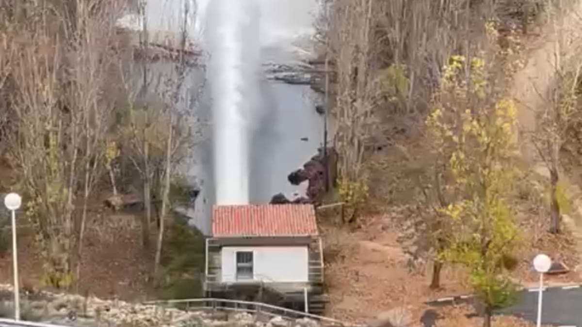 El embalse de Beleña (Guadalajara) ha comenzado a desembalsar
