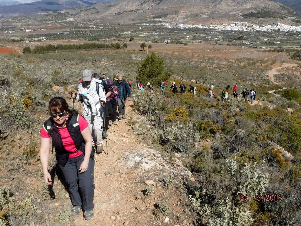 La 10º Ruta en la Naturaleza caminará por el sendero del Pico Tenerife, en la Sierra Almagrera.