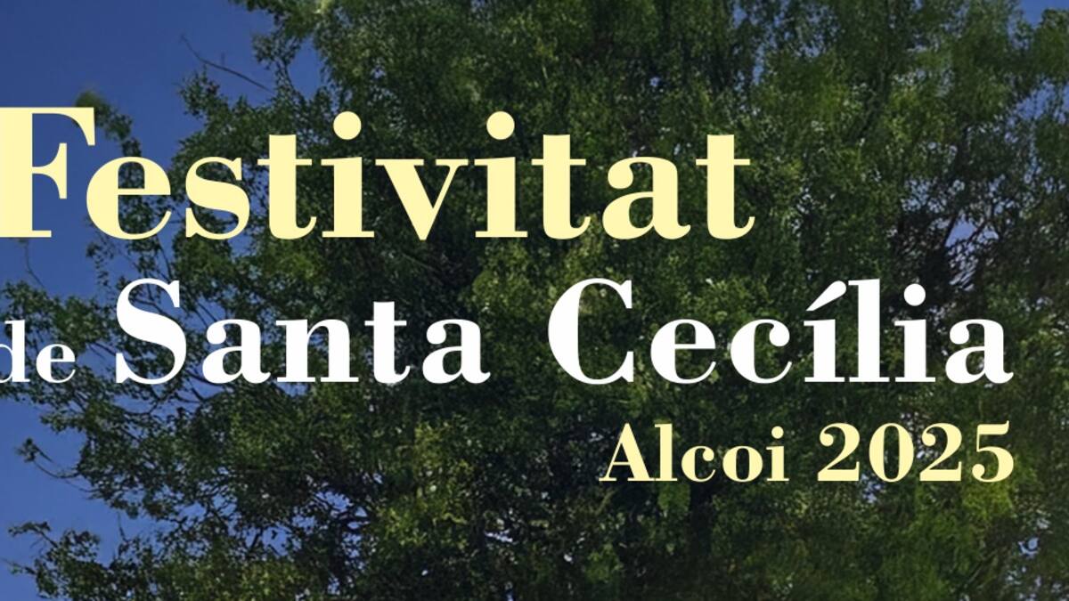 Entrevista a José Javier Alvado, director de l'Harmònica Alcoiana, amb motiu del concert d'esta orquestra de pols i pua per la festivitat de Santa Cecília