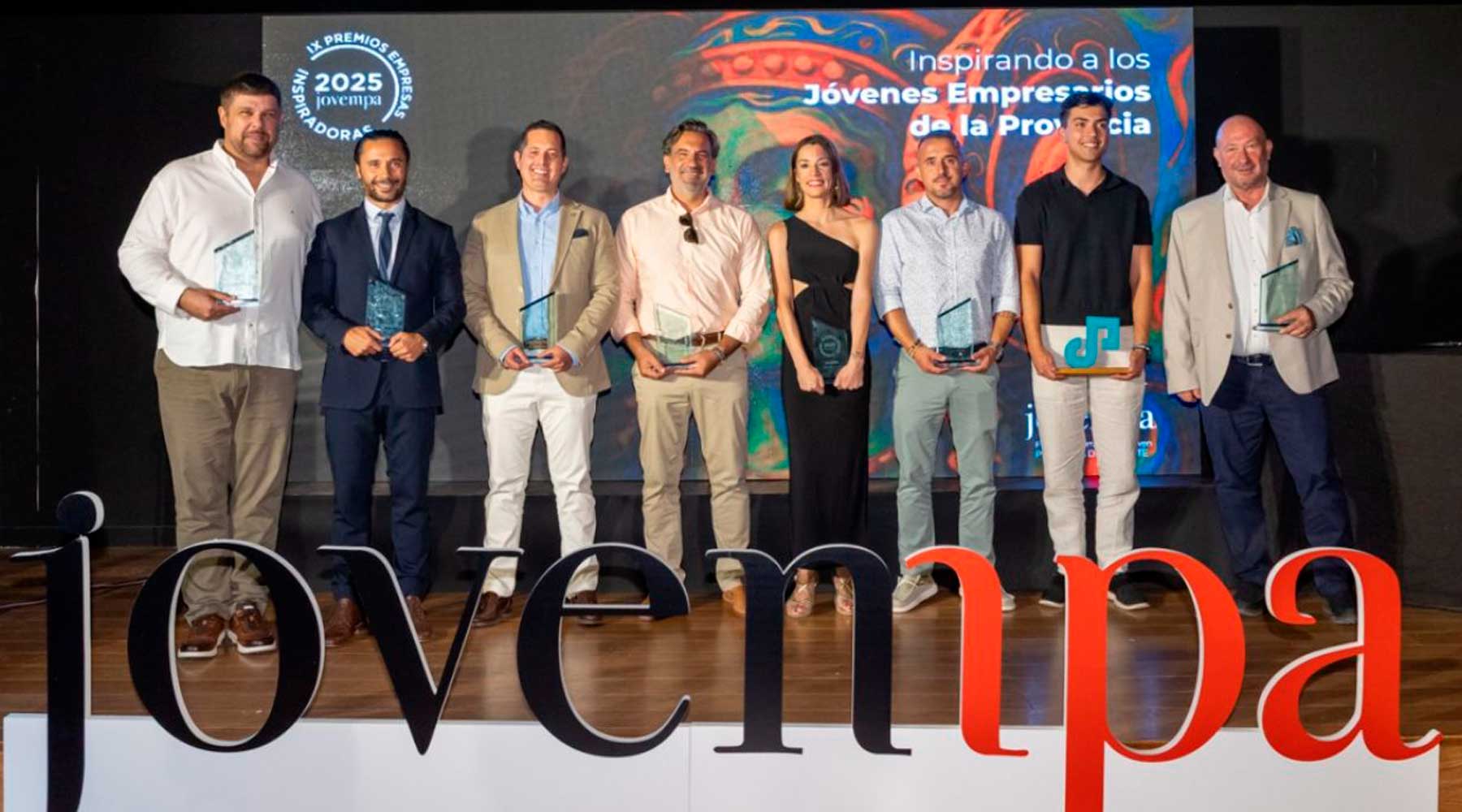 Liana Jordá fue la única mujer de las dos premiadas en esta IX edición de los Premios Empresas Inspiradoras en recoger su galardón