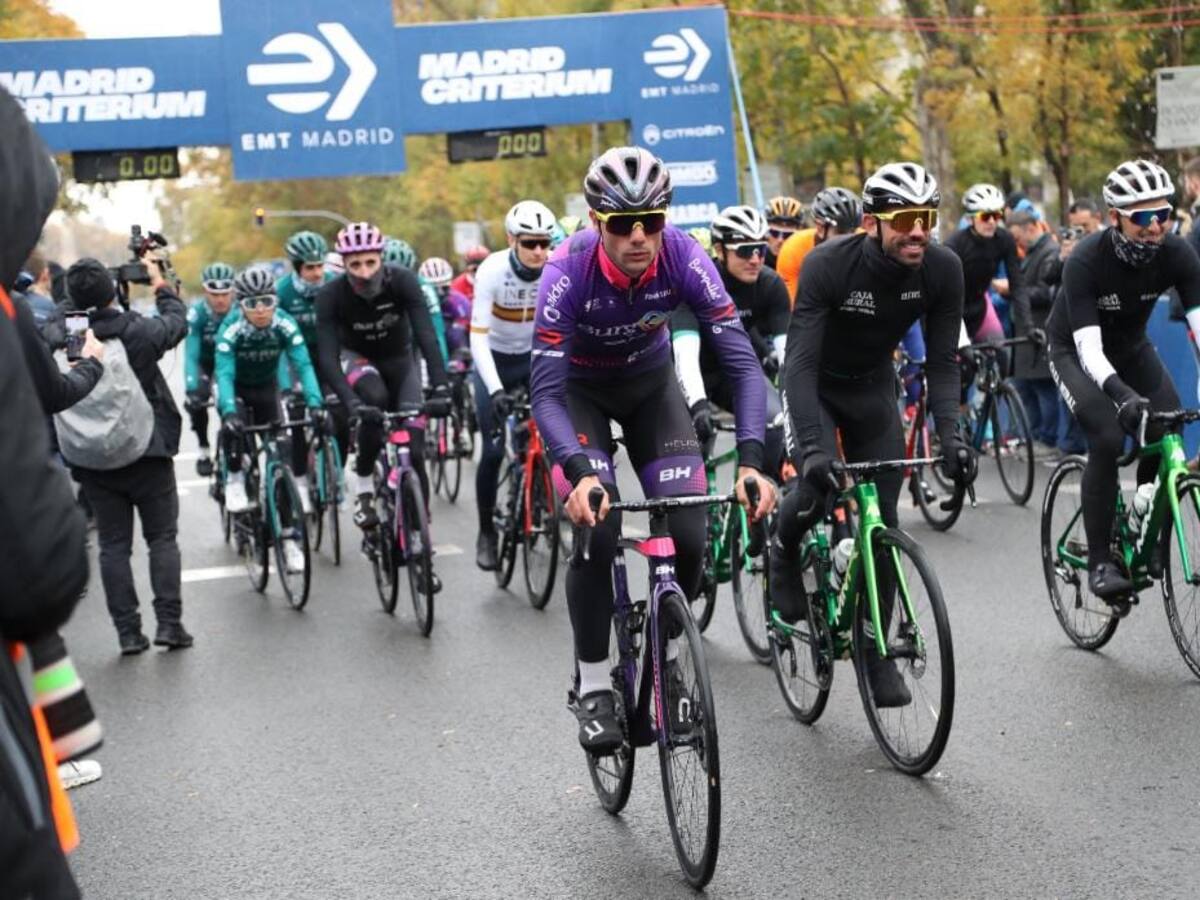 Mario Aparicio reaparece en el Criterium Madrid y Sara Martín iniciará la concentración de Movistar