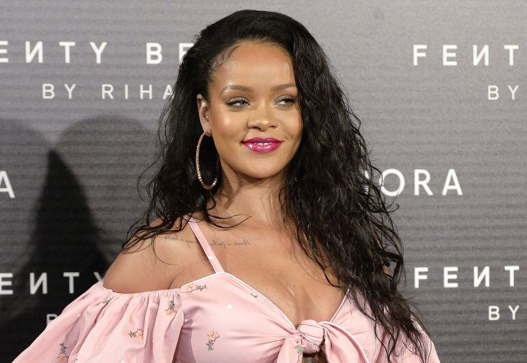 Rihanna presentó su marca de cosméticos &#039;Fenty Beauty&#039;.