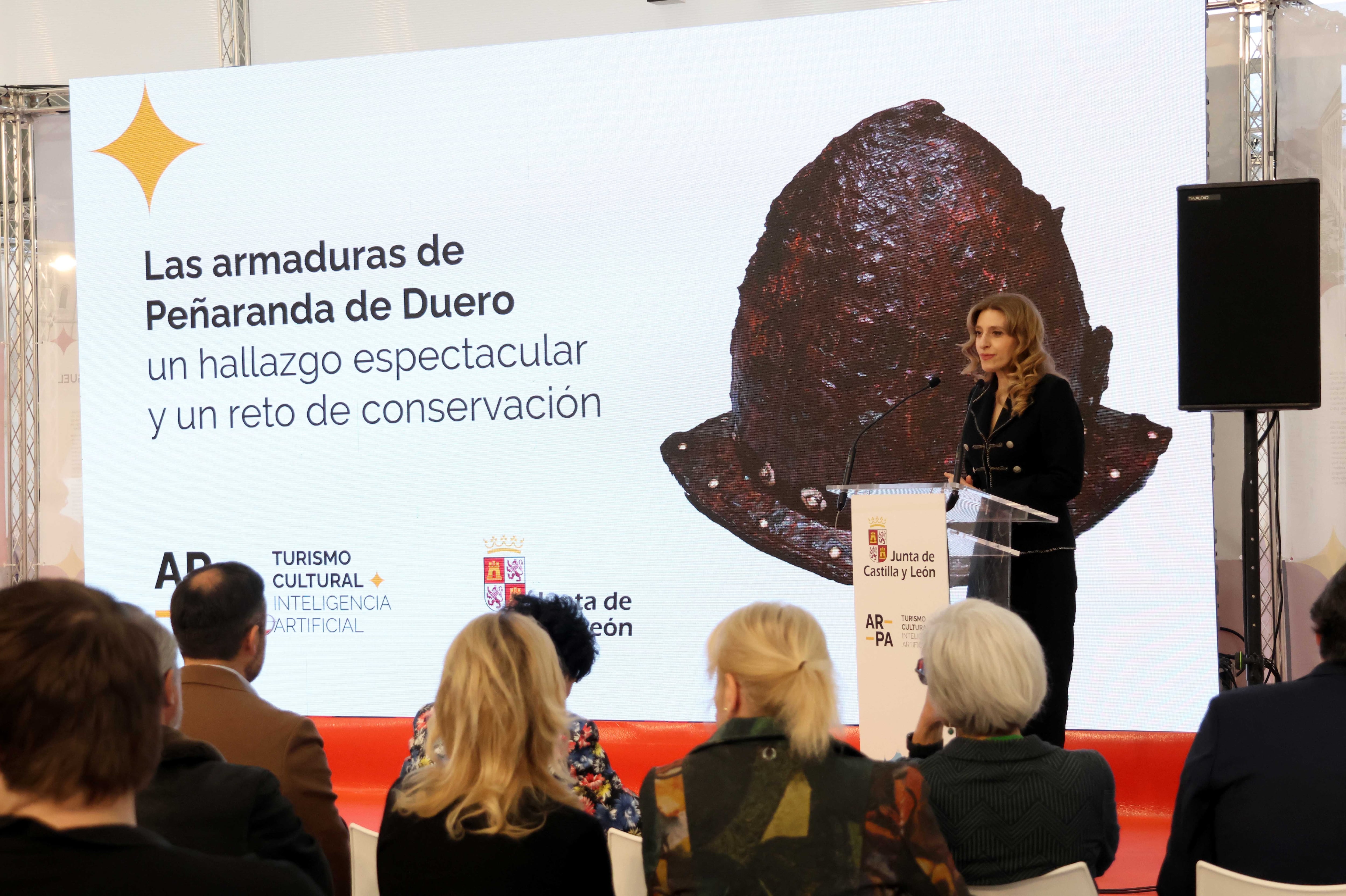 La Viceconsejera de Acción Cultural presentaba los hallazgos en AR-PA