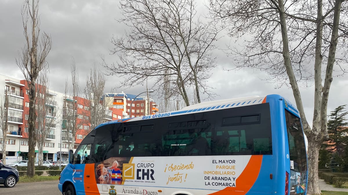 ¿Es digno para Aranda su transporte urbano?