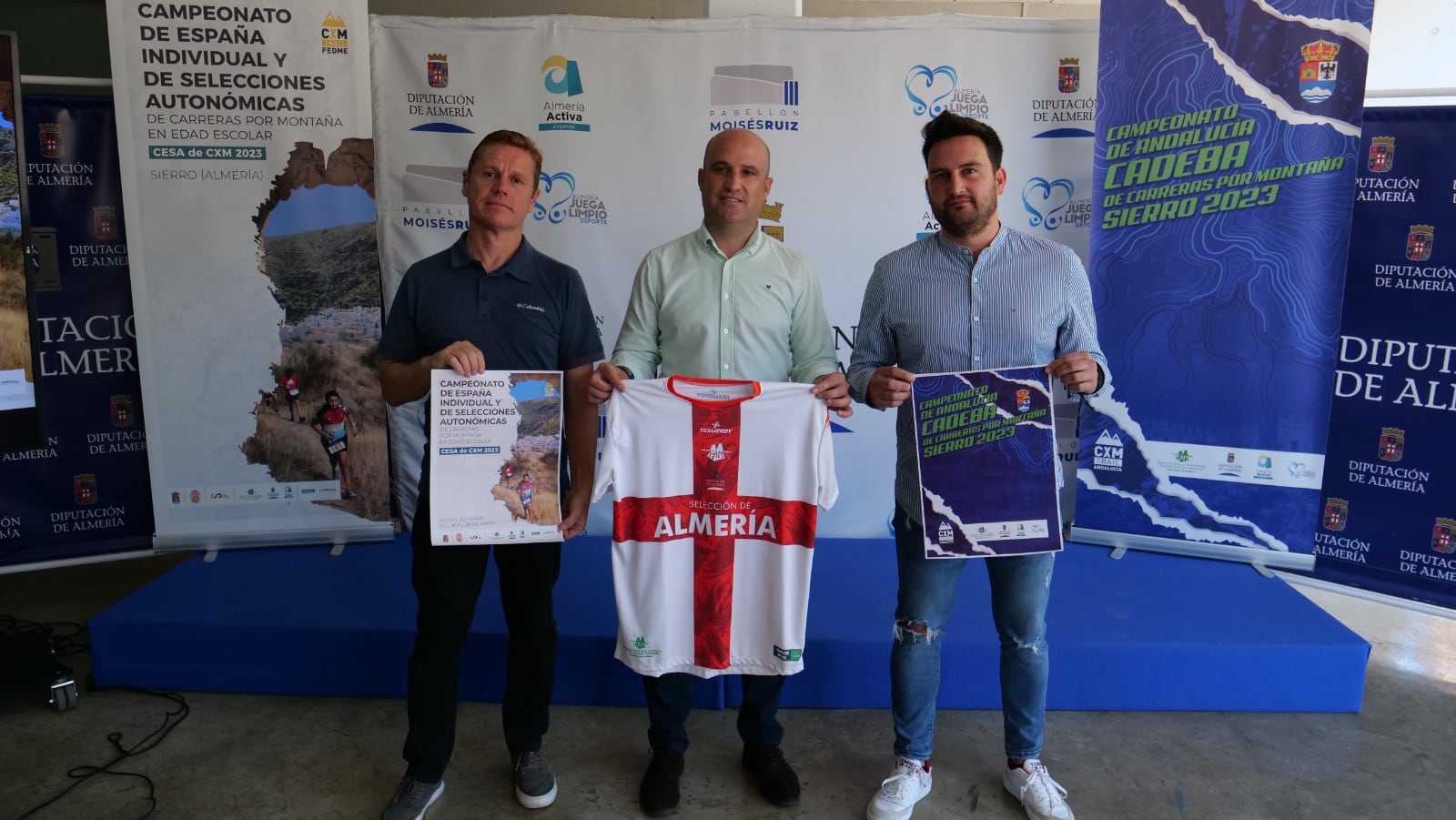 Presentación del campeonato en la Diputación de Almería.