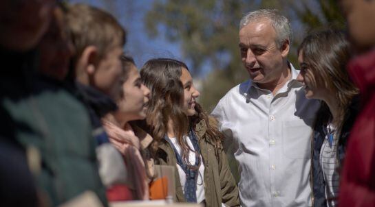 El presidente de Aldeas Infantiles SOS Pedro Puig