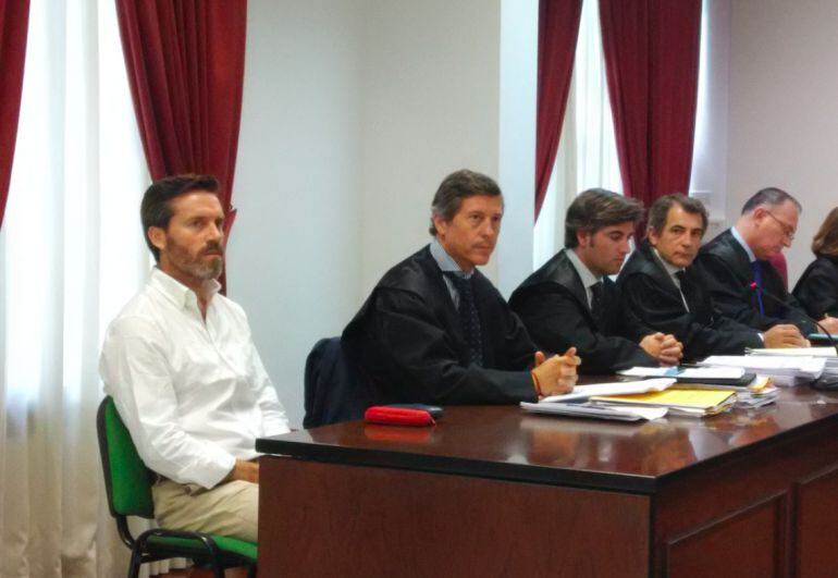 Imagen del juicio contra el asesino de Raquel Barrera