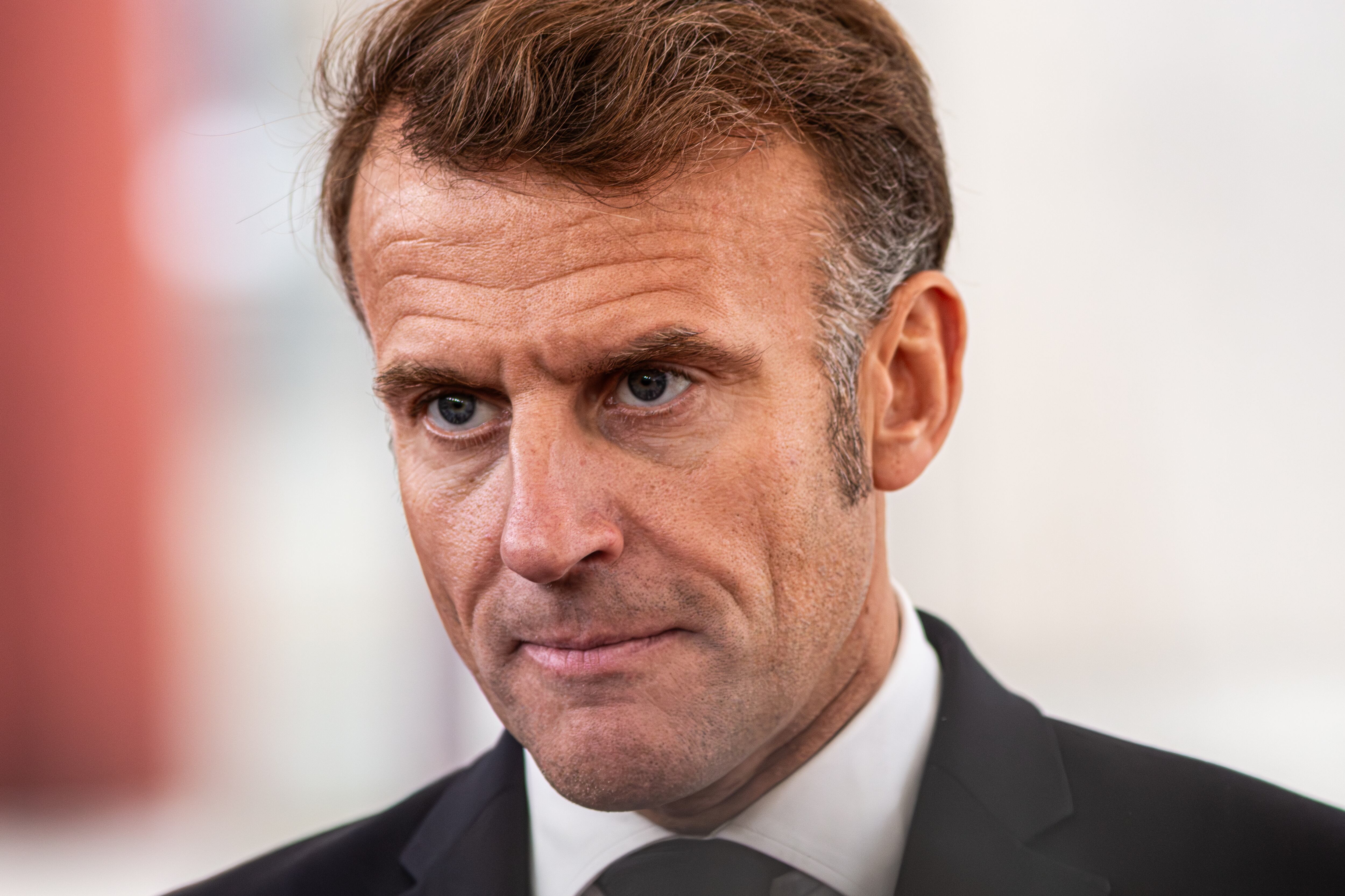 Emmanuel Macron en una fotografía de archivo