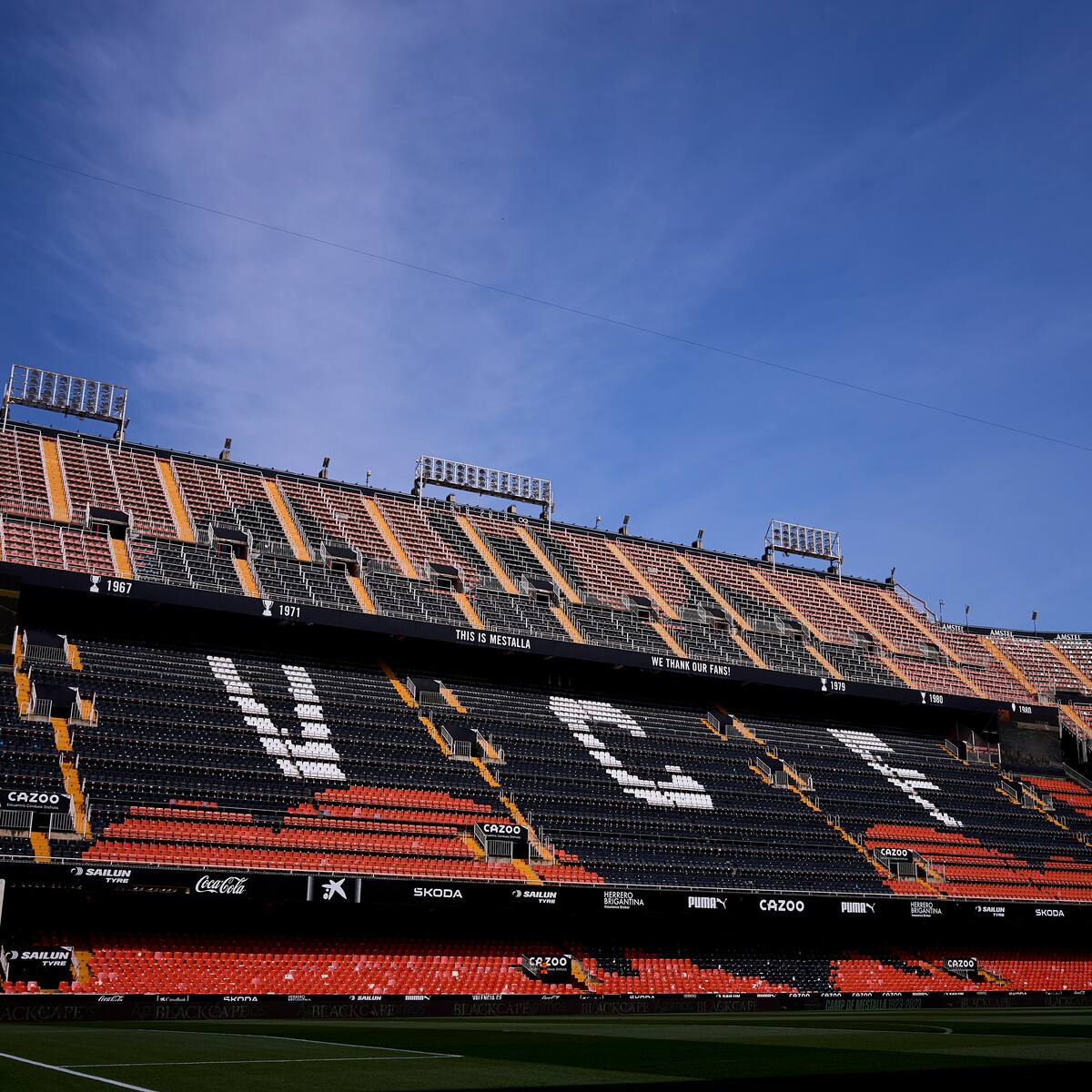 El Valencia pedirá la cautelarísima para poder abrir el fondo de Mestalla contra el Espanyol