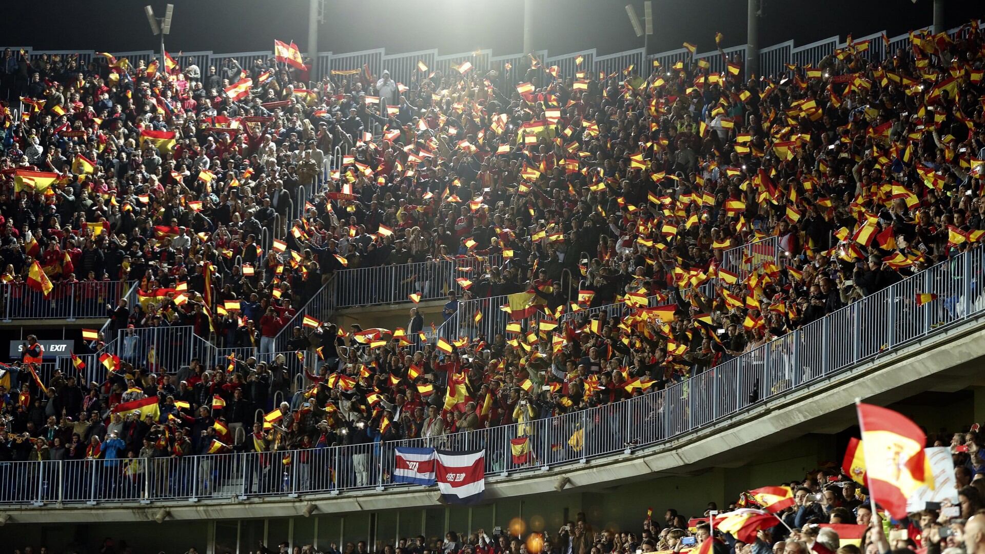 El Estadio de La Rosaleda de Málaga volverá a albergar un partido de España esta vez este sábado ante Noruega