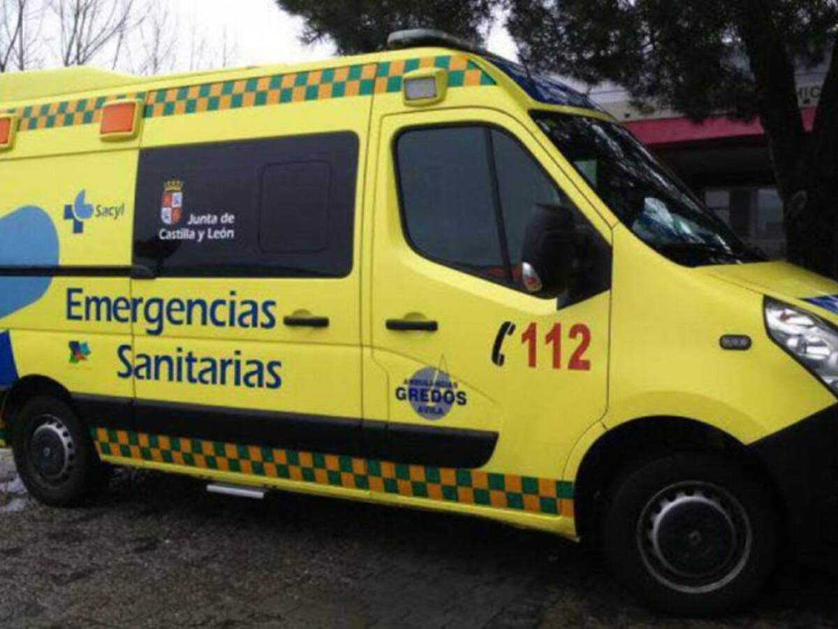 Una herida leve en un accidente de tráfico en Palencia