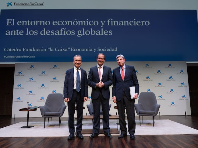 Fotografía de la Cátedra Fundación La Caixa Economía y Sociedad