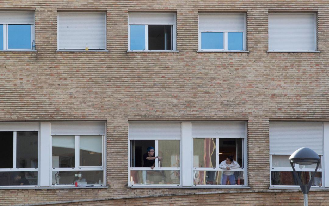 Residencia Universitaria Camplus Pamplona, en la avenida Galicia de la capital navarra