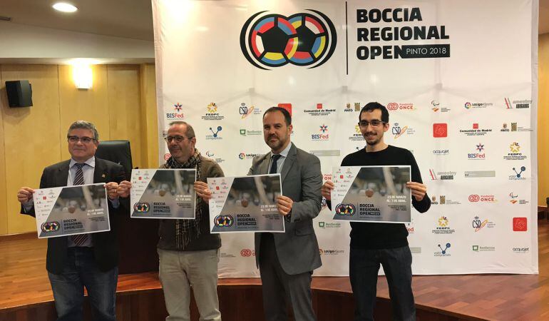 Acto de presentación del campeonato de Boccia