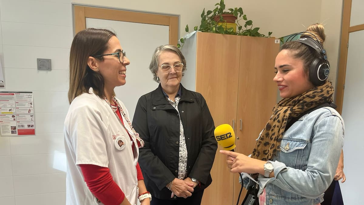 Conexión desde el Centro de Salud Oeste de Cartagena, en el Barrio de la Concepción.