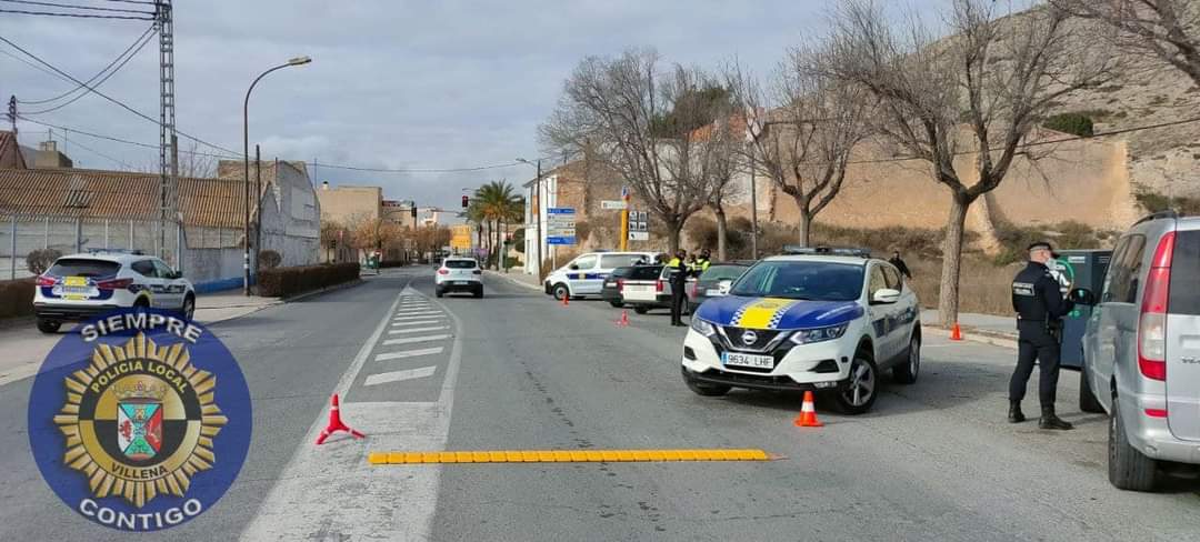 Foto. Policía local Villena