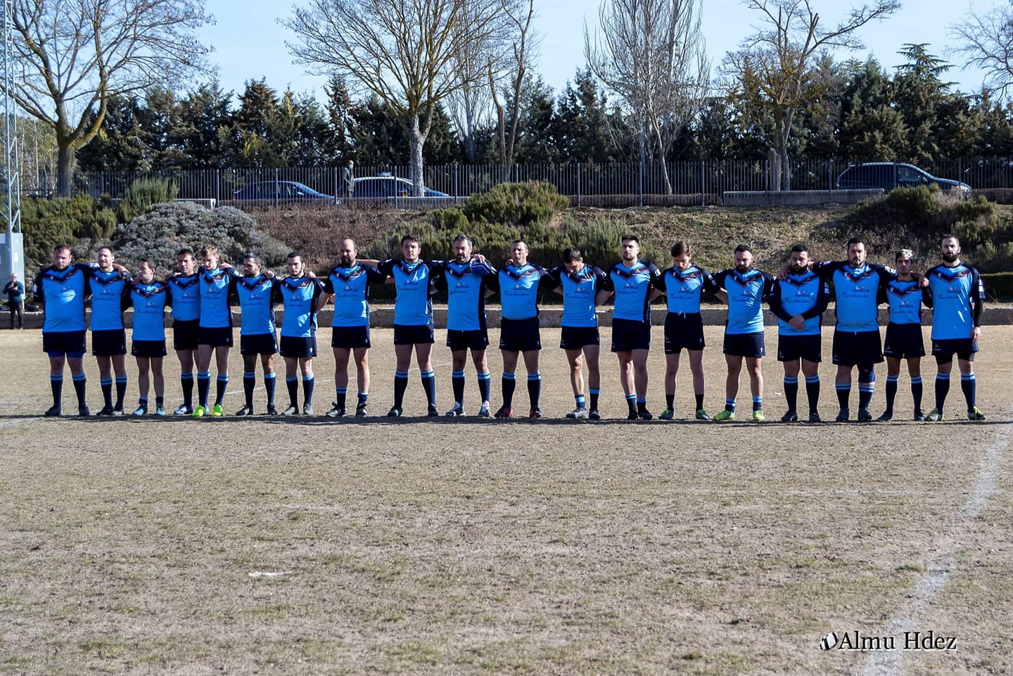 Una imagen de archivo del Rugby Aranda