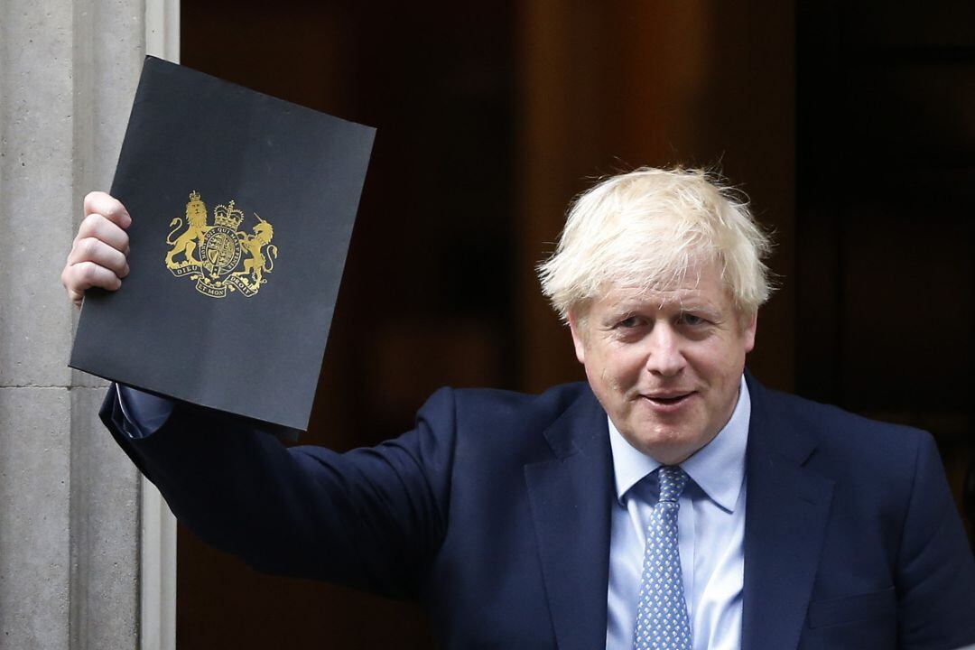 El primer ministro británico, Boris Johnson