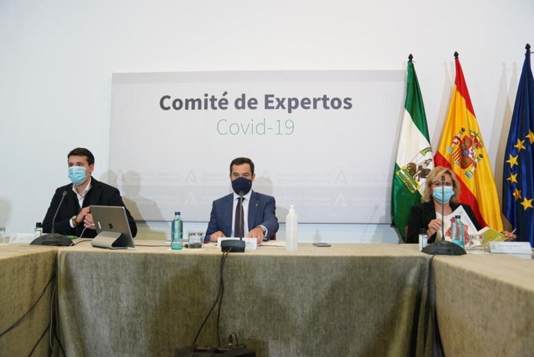 Reunión del comité de expertos sanitarios de la Junta