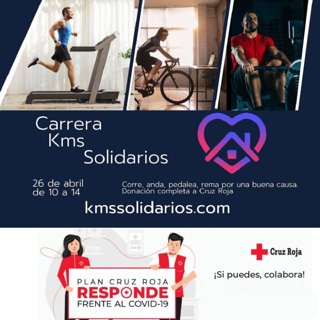 Inscripciones, así como donativos que se haga por kilómetro recorrido,WWW.Kmsosolidarios.com