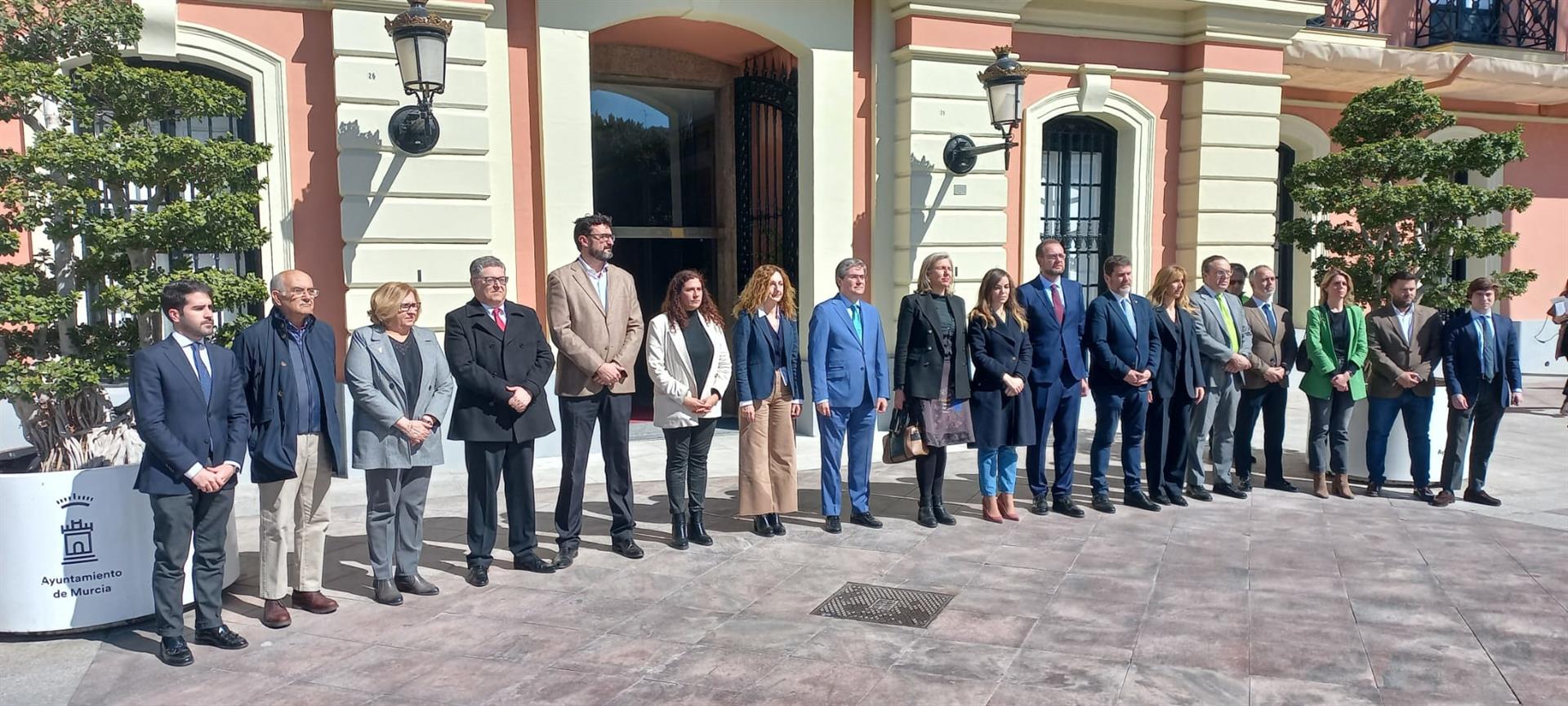 Minuto de silencio en Murcia