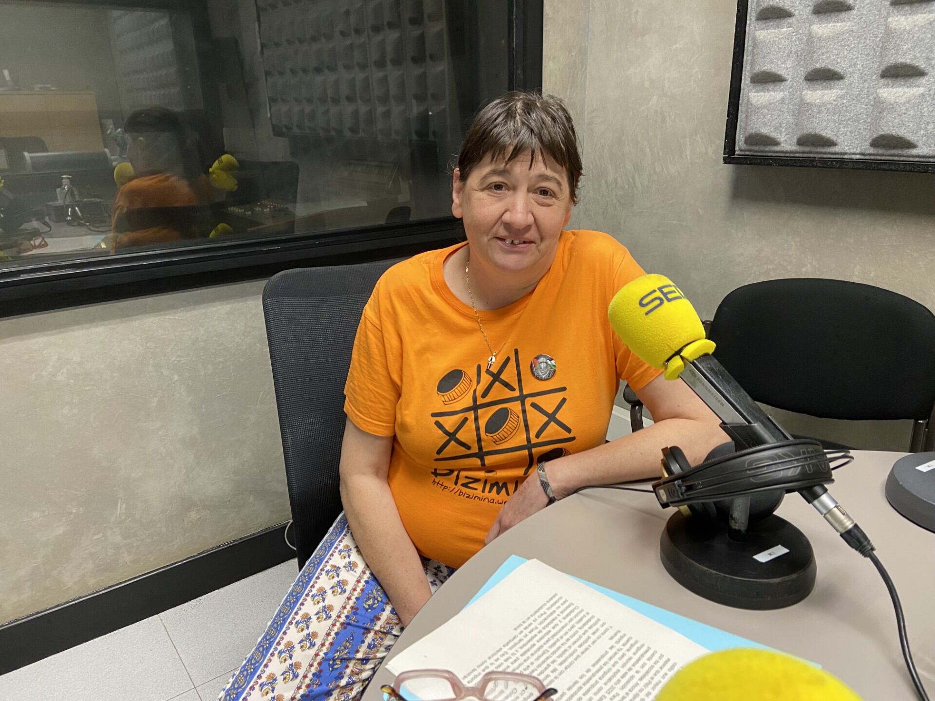 Isabel Fernández Pejenaute es la portavoz de Elkarrekin Podemos en el Ayuntamiento de Eibar