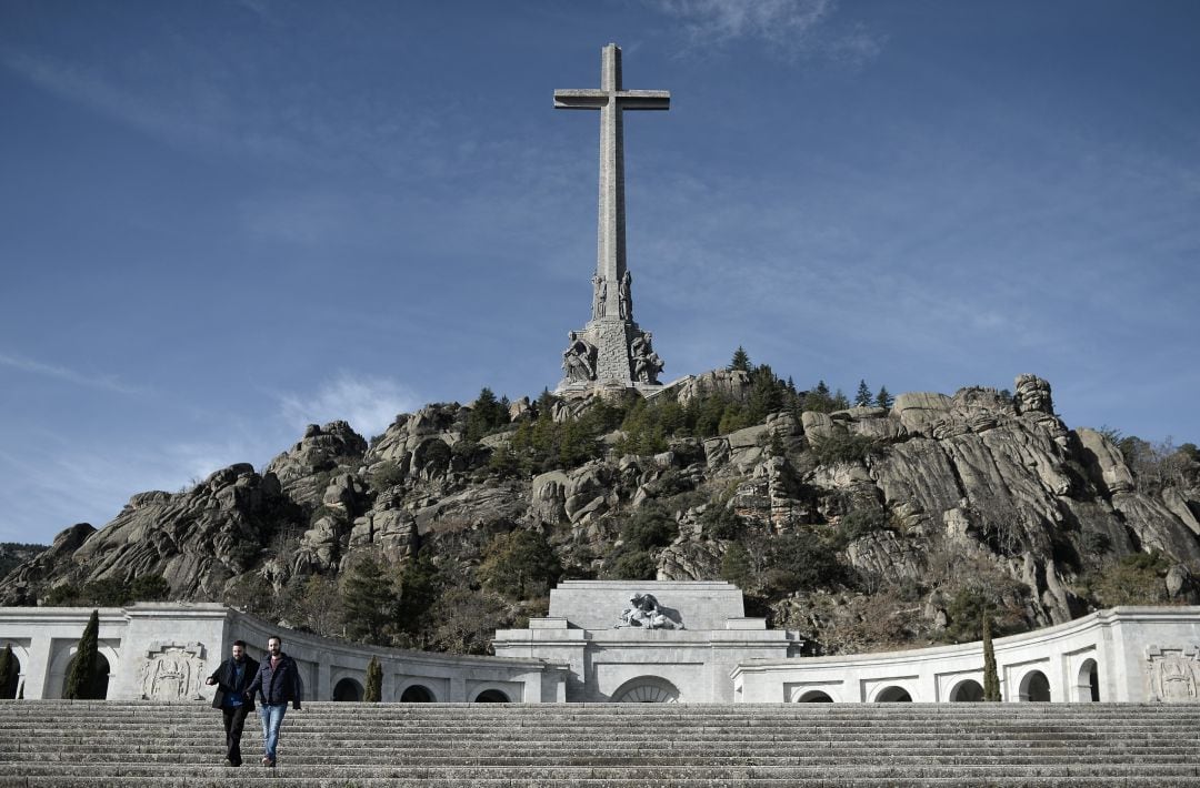 Imagen de la basílica ubicada en el Valle de Cuelgamuros, en la sierra de Madrid