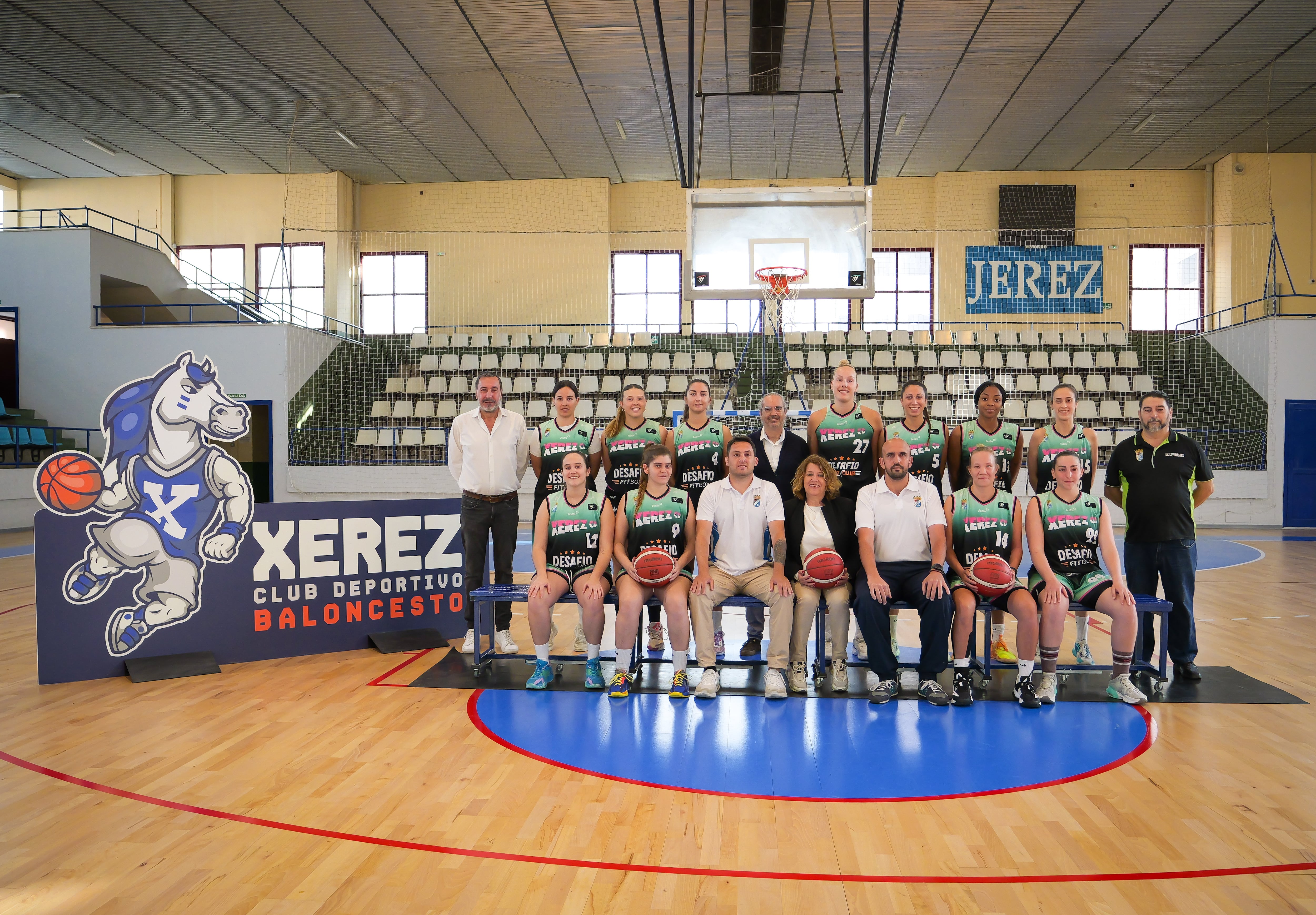 Equipo femenino del Baloncesto Xerez CD