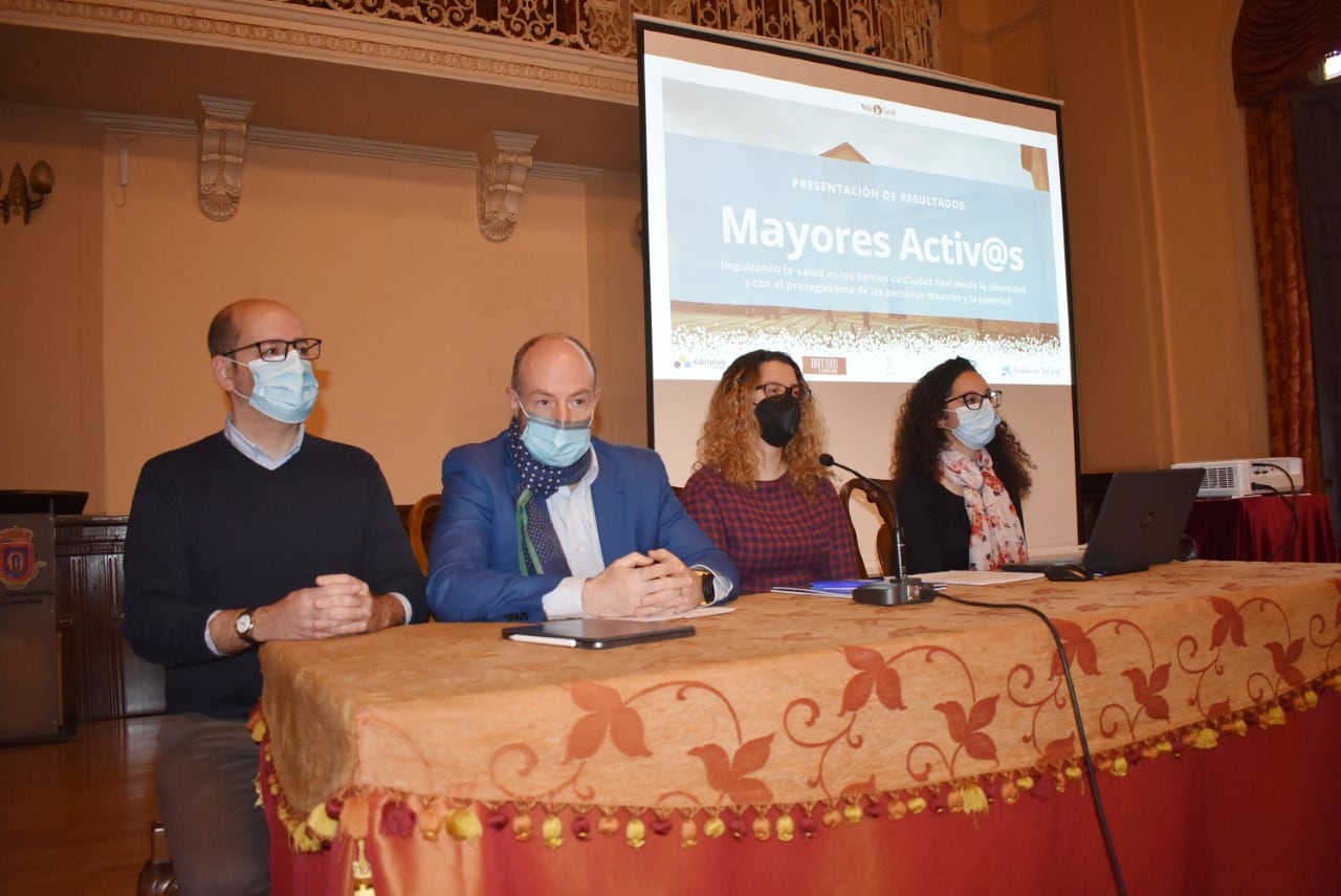 Presentación de los resultados del proyecto &quot;Presentación de las conclusiones del proyecto &#039;Mayores Activos&#039; en el barrio de El Perchel