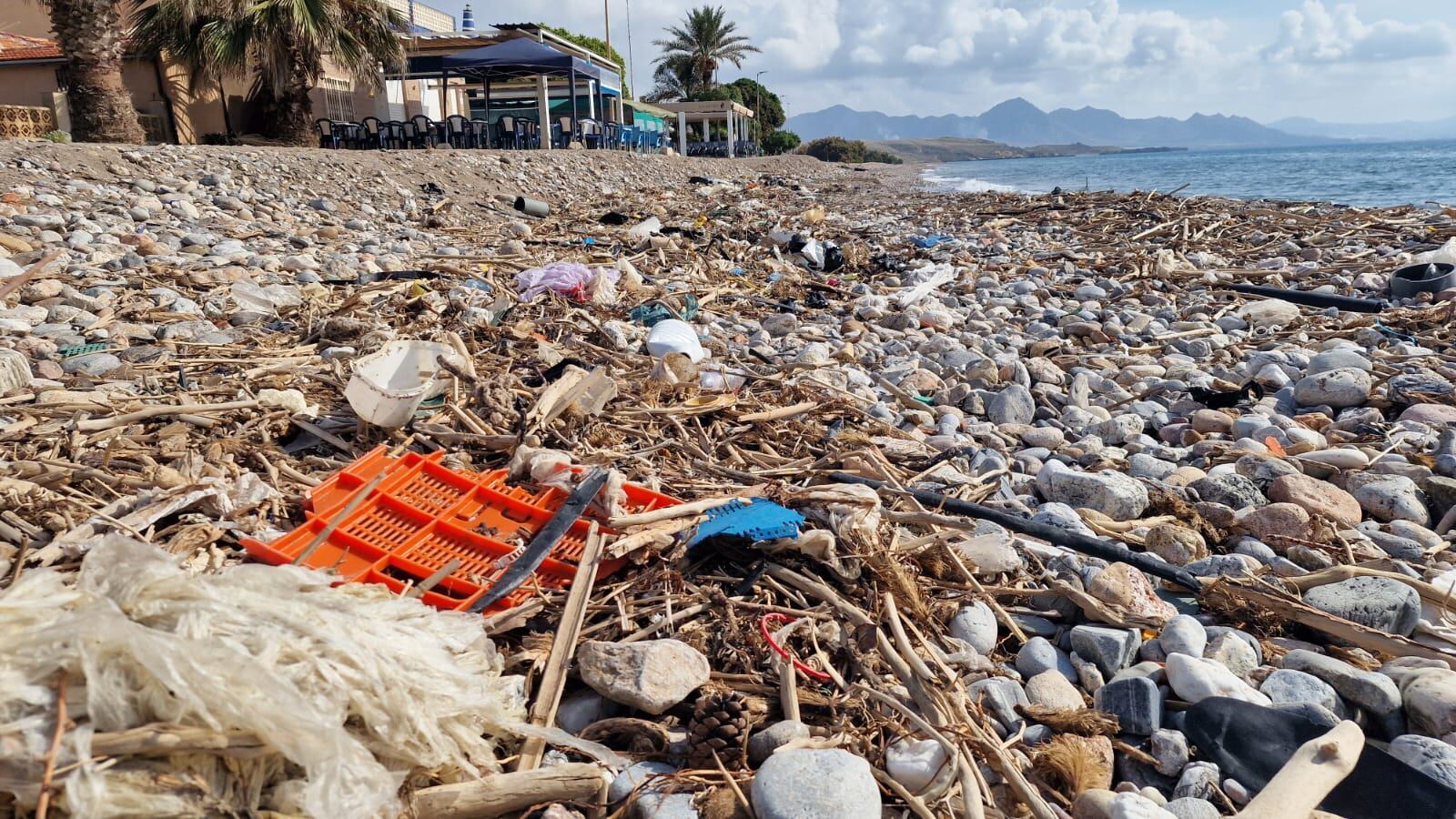 Playa de Calnegre este martes 13 de mayo, según PSOE