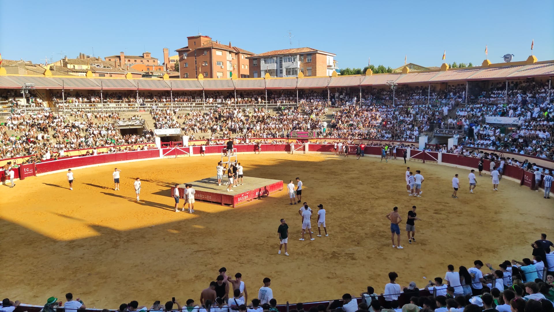 Suelta de vaquillas de este viernes en Huesca