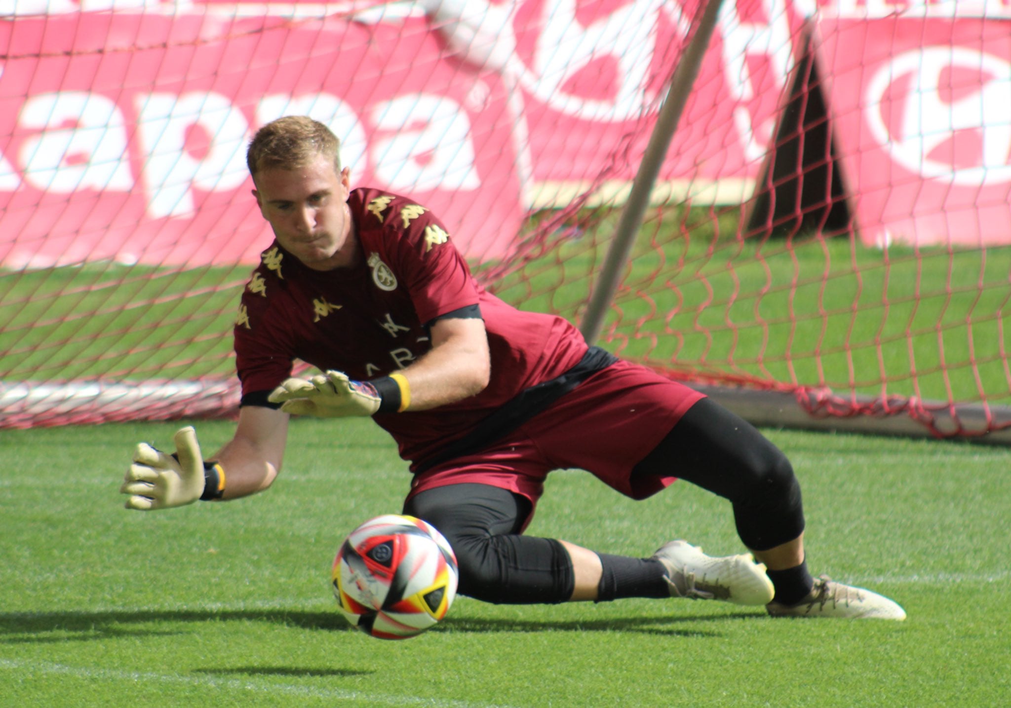 Bañuz ha encajado un gol en los tres partidos que van de liga.