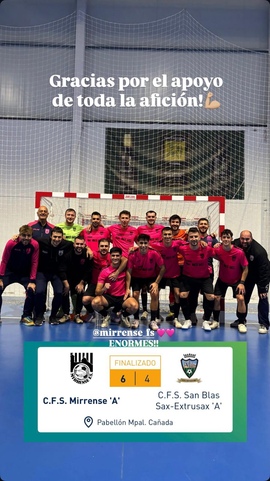 Plantilla del Mirrense FS