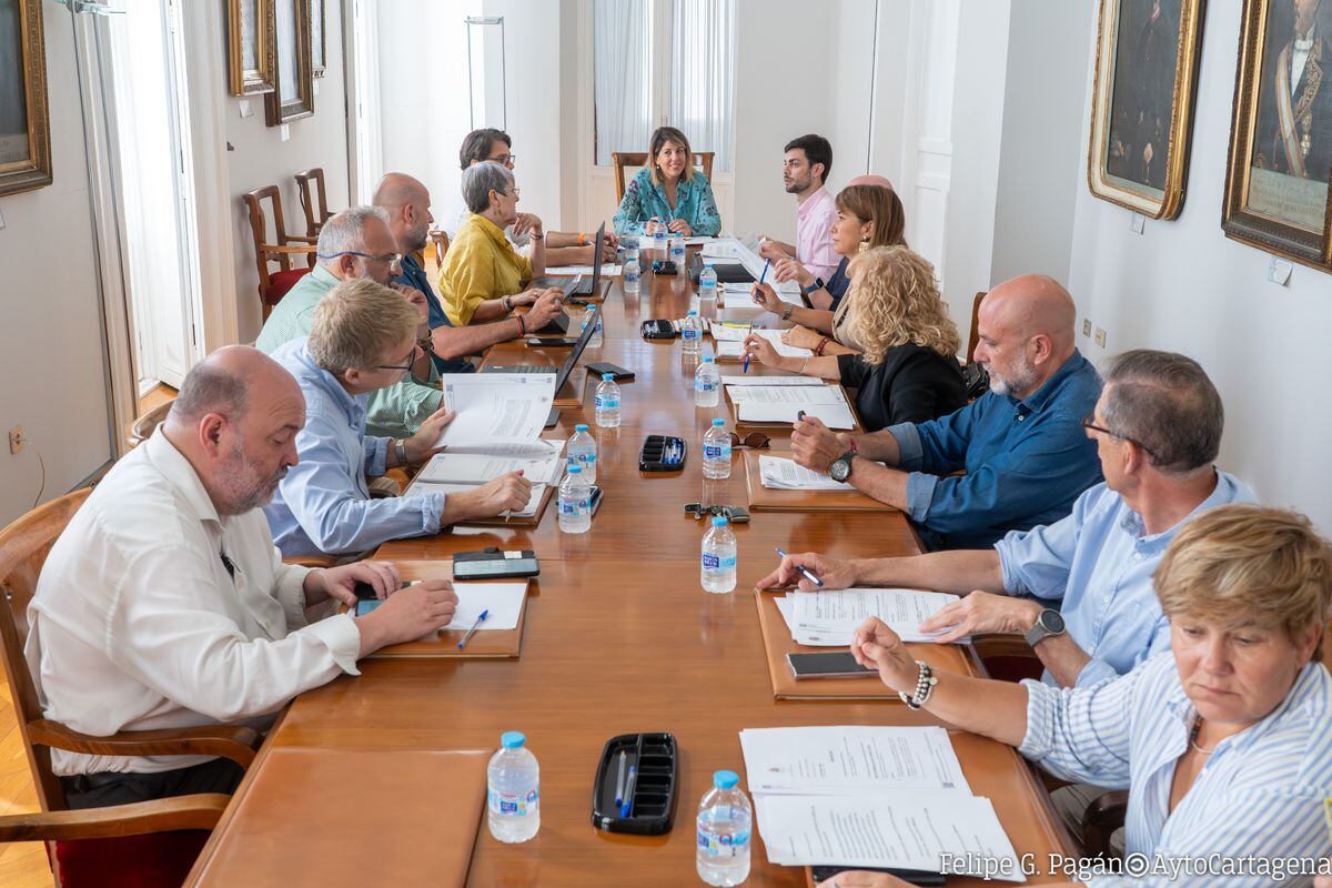 Reunión de la Junta de Gobierno de Cartagena
