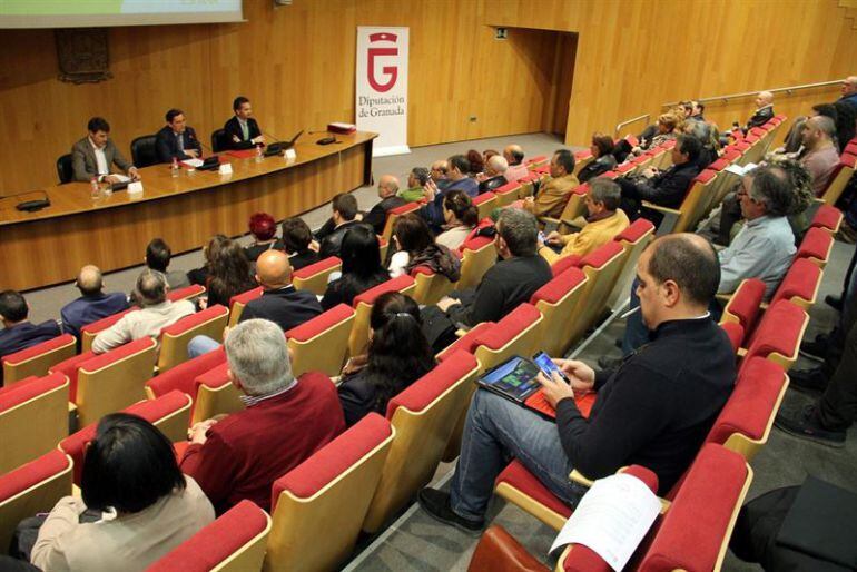 Reunión en la Diputación de Granada para la compra conjunta de electricidad