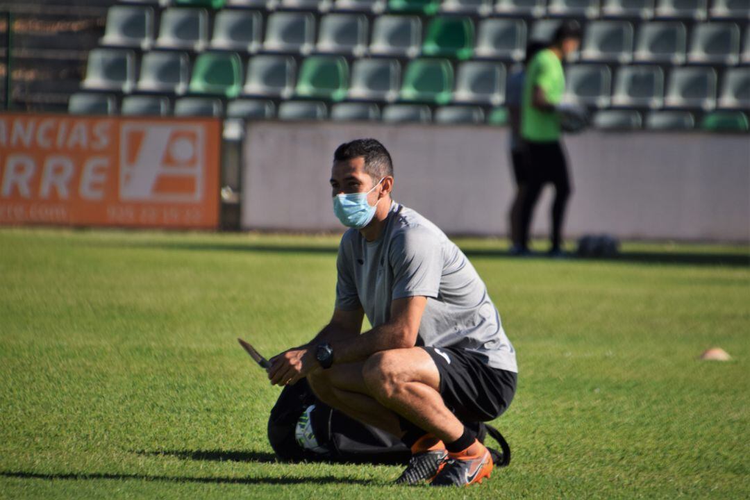 Israel Castro, técnico del Club Deportivo Toledo