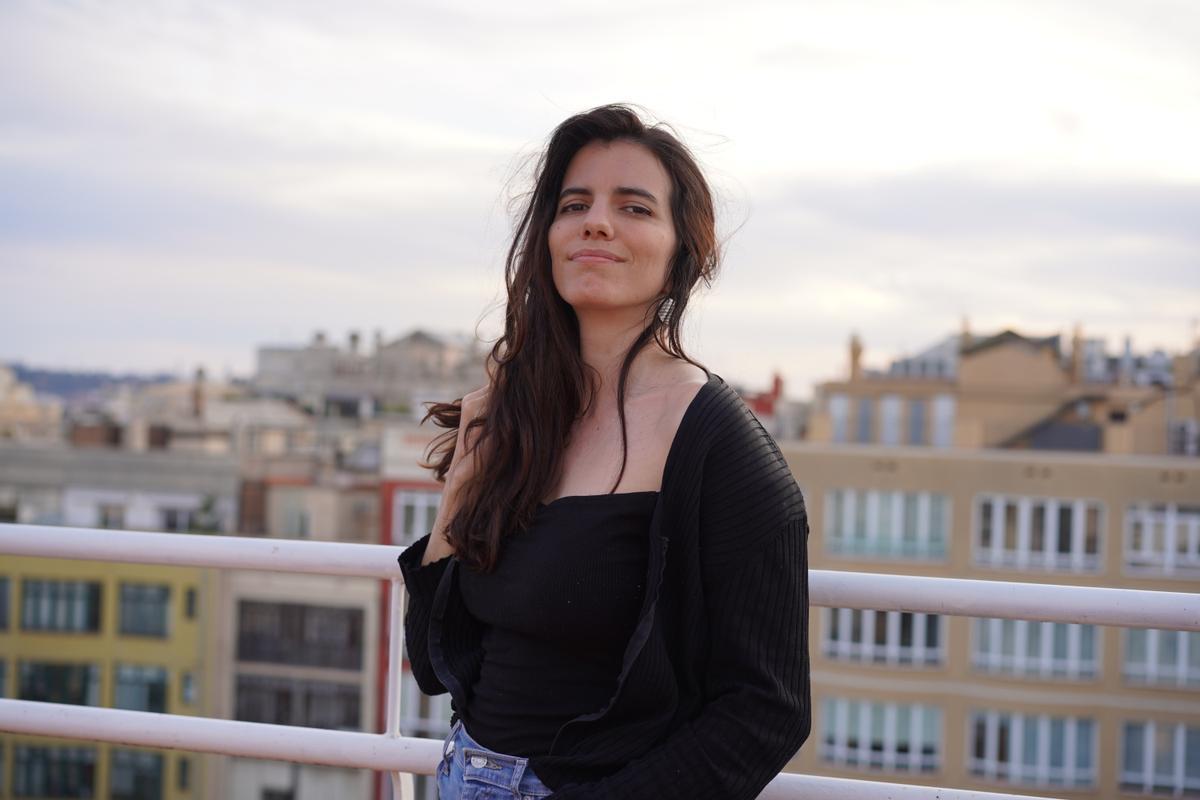 La escritora Anna Pazos