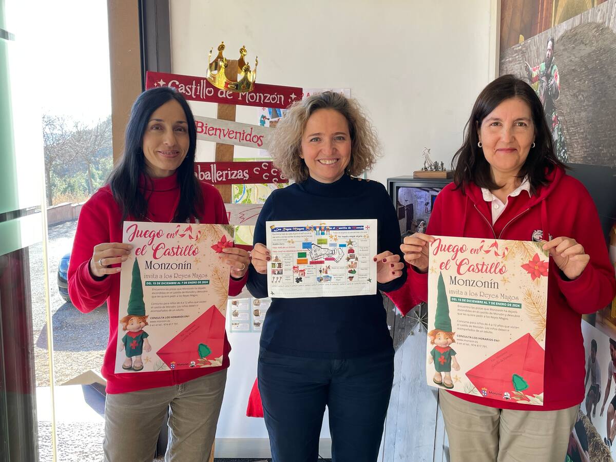 El duende Monzonín "invita a los Reyes Magos" a dormir en el Castillo