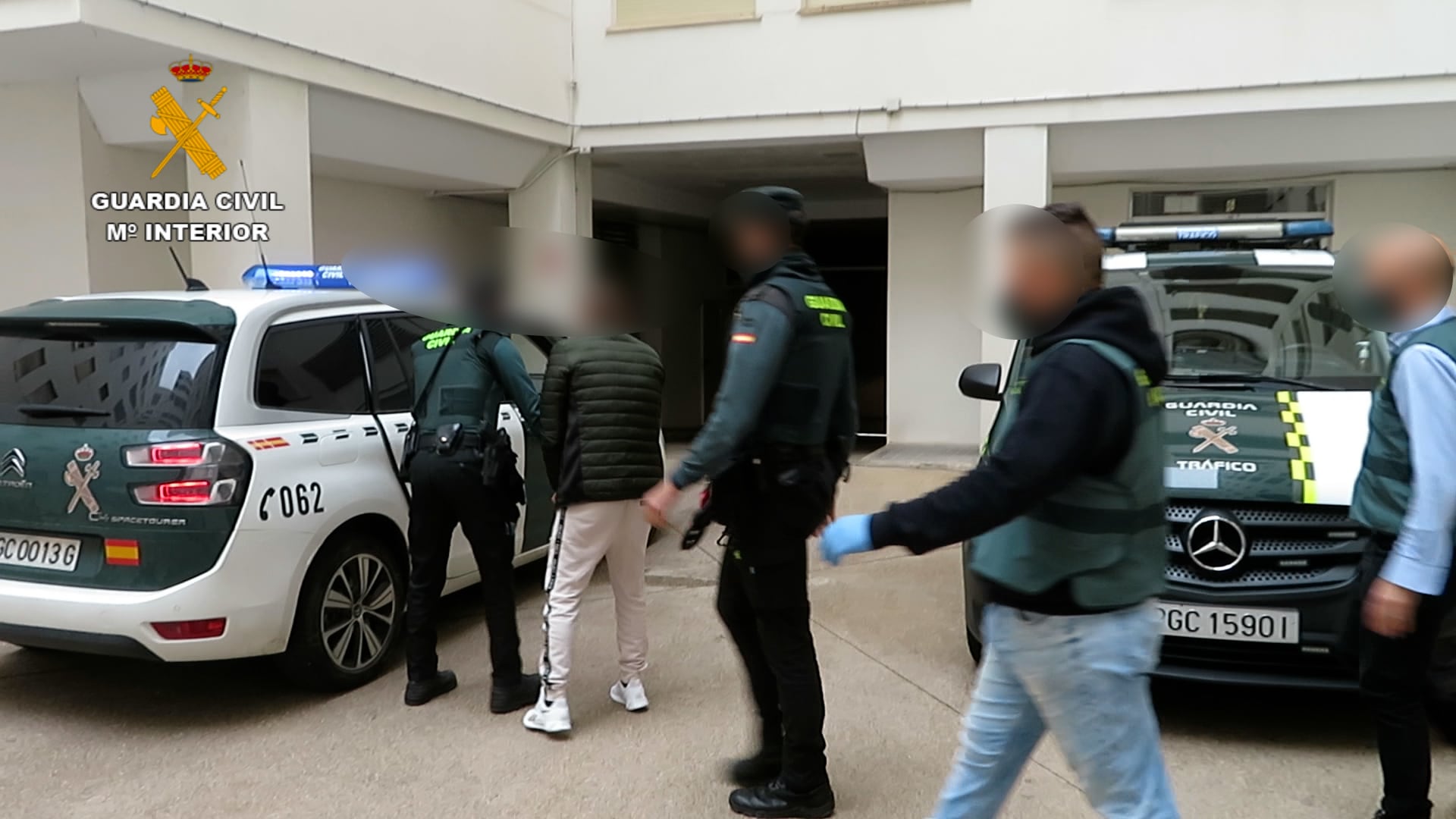 Detenidos en Gandia en la operación KIME de la Guardia Civil